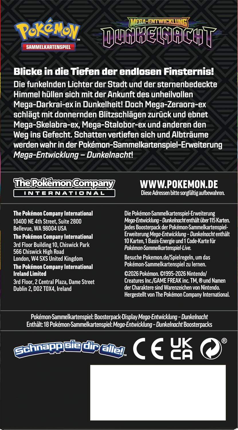 Dunkelnacht - Mega Entwicklung - Display 18er