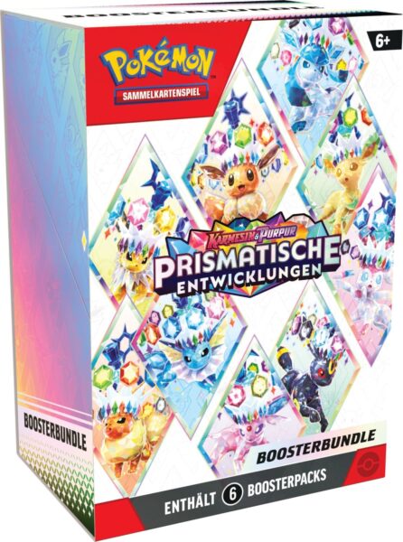 Prismatische Entwicklung - Karmesin & Purpur - Booster Bundle