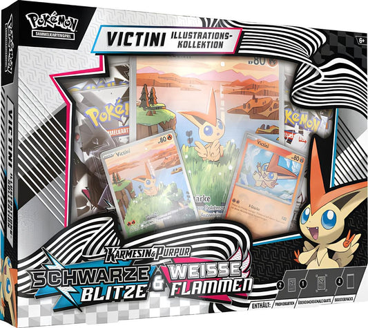 Schwarze Blitze & Weiße Flammen - Karmesin&Purpur - Victini Kollektion